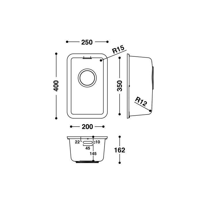 HI-MACS® CS204 Sink