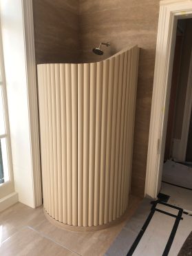 Krion™ BESPOKE SHOWER CUBICLE