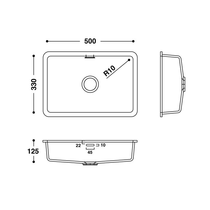 HI-MACS® CB5033 Basin