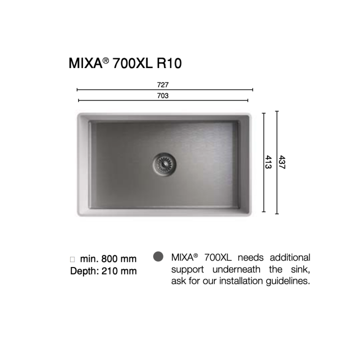 MIXA® 700XL