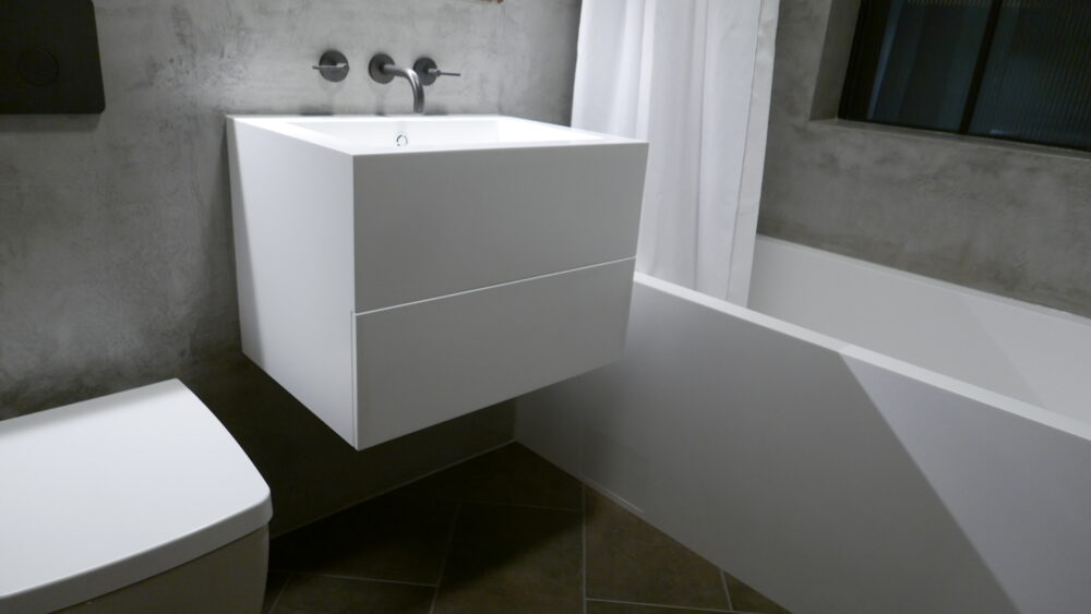 Corian® BATH AND VANITY UNIT