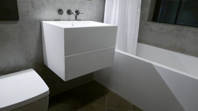 Corian® BATH AND VANITY UNIT