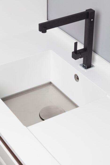 Corian® AXIXUNO 450U STAINLESS STEEL