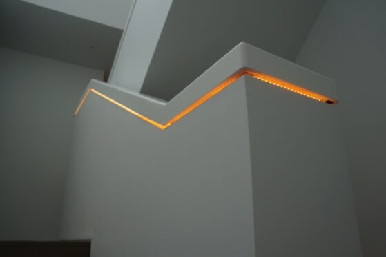 Corian® HANDRAIL WITH LED's