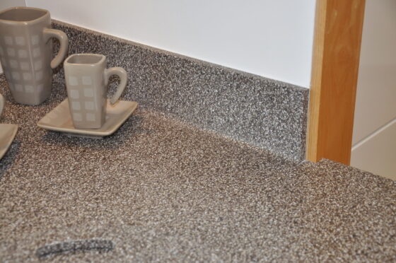 Corian® COVED UPSTAND DETAIL