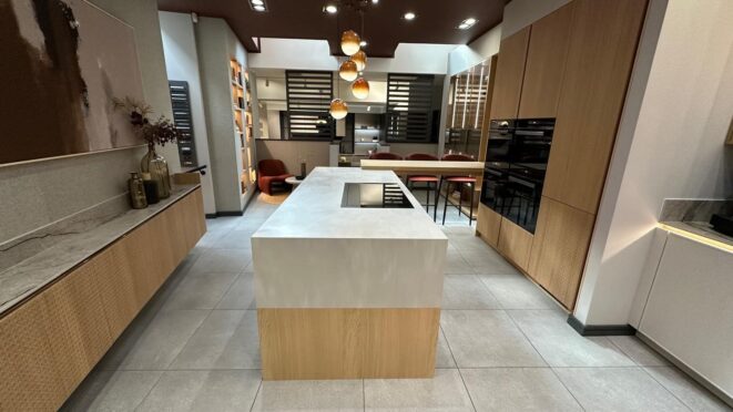 Neutral Concrete Island