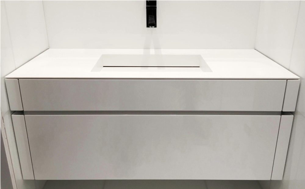 Corian® BESPOKE VANITY UNIT